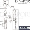 Bristan Tempo Cold to Hot Single Mixer Tap Spares
